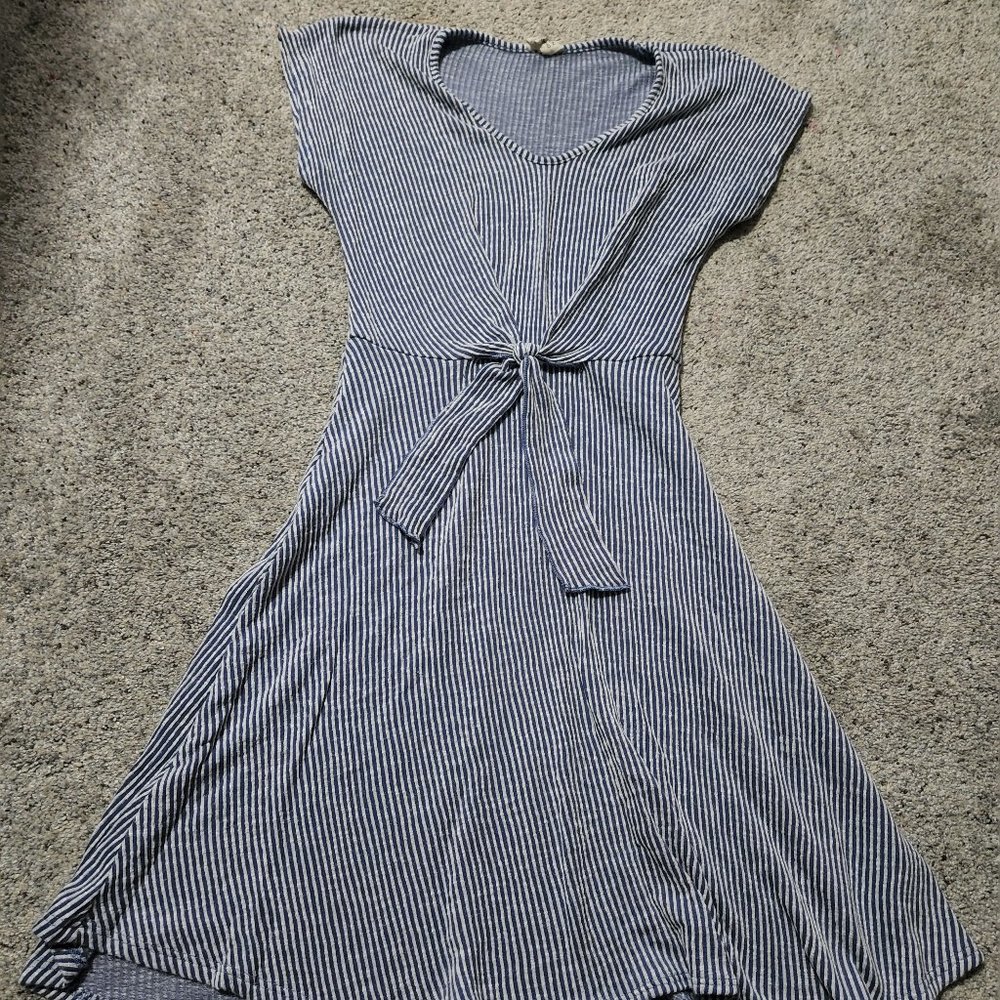 Pinstripe dress